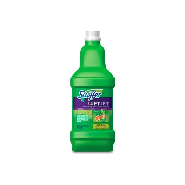 Procter & Gamble Swiffer WetJet System Cleaning Solution Refill -Original Scent, 1.25L Bottle, 4/Carton - 77809 - main